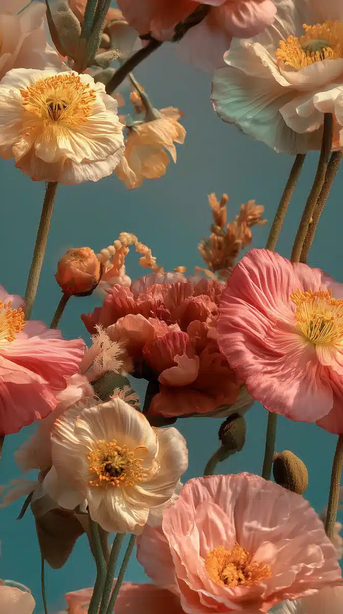 Delicate Flowers in Bloom