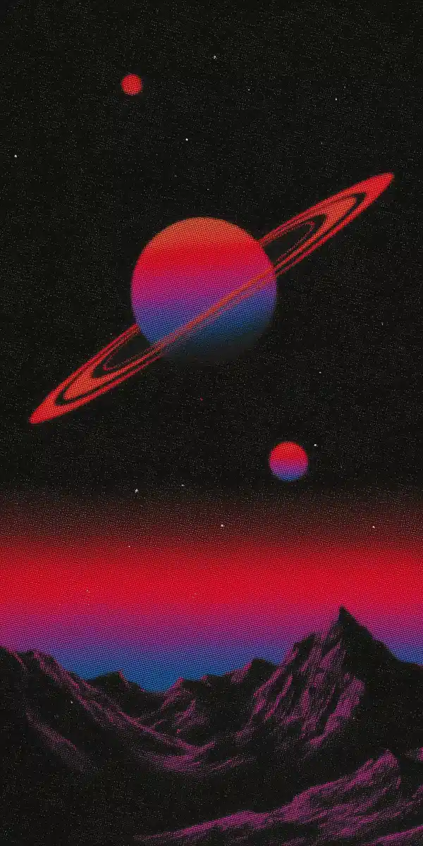 Futuristic Space Art Design