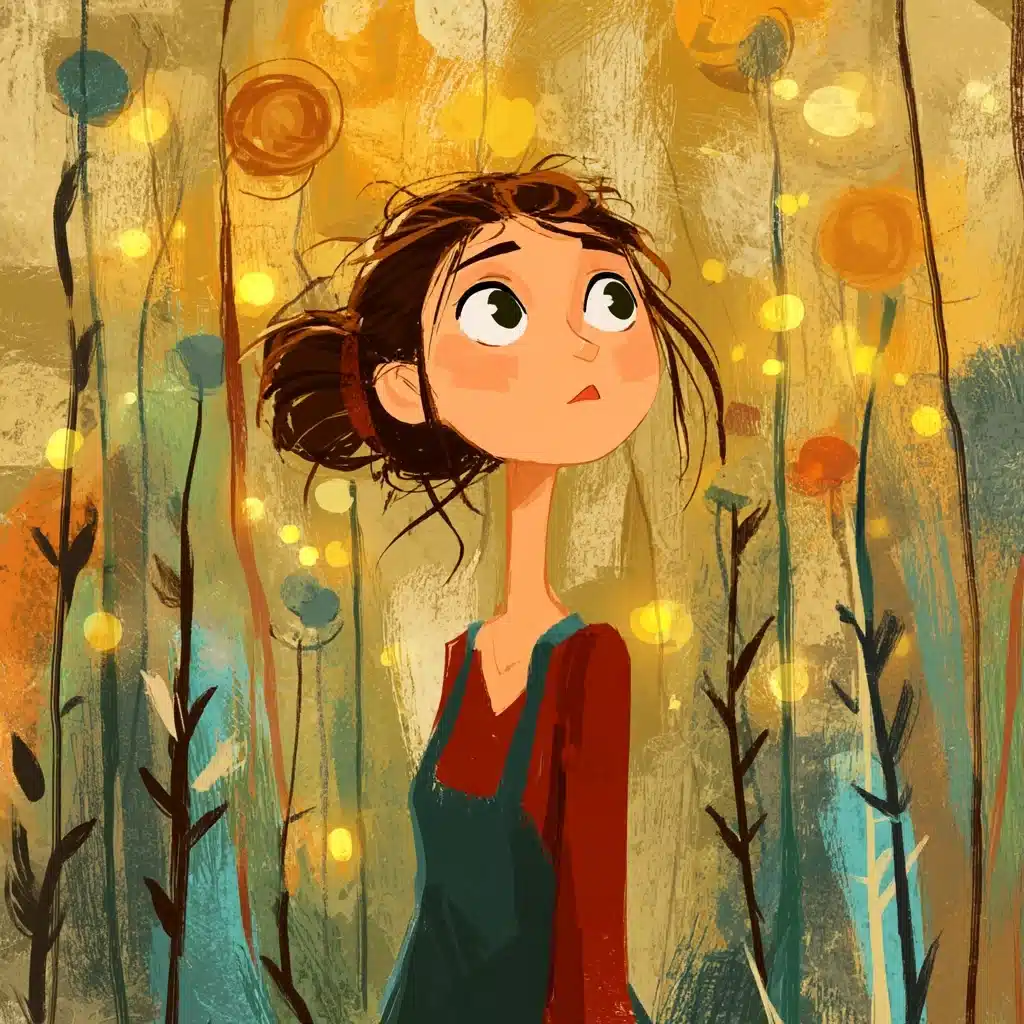 Stylized Girl Portrait