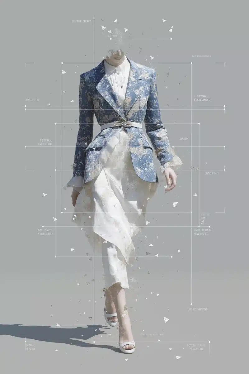Technical Fashion Design Blueprint