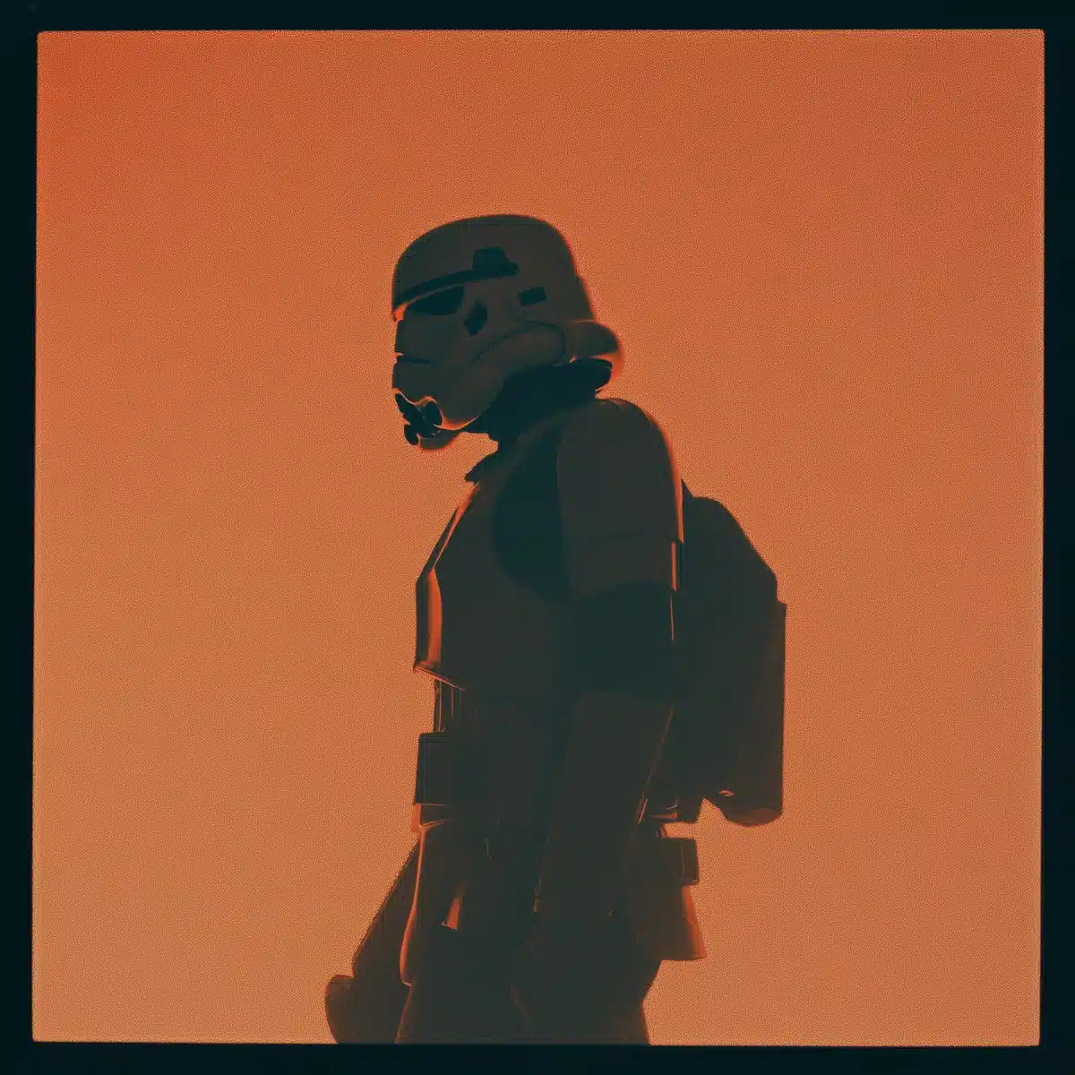 Silhouette Stormtrooper on Film