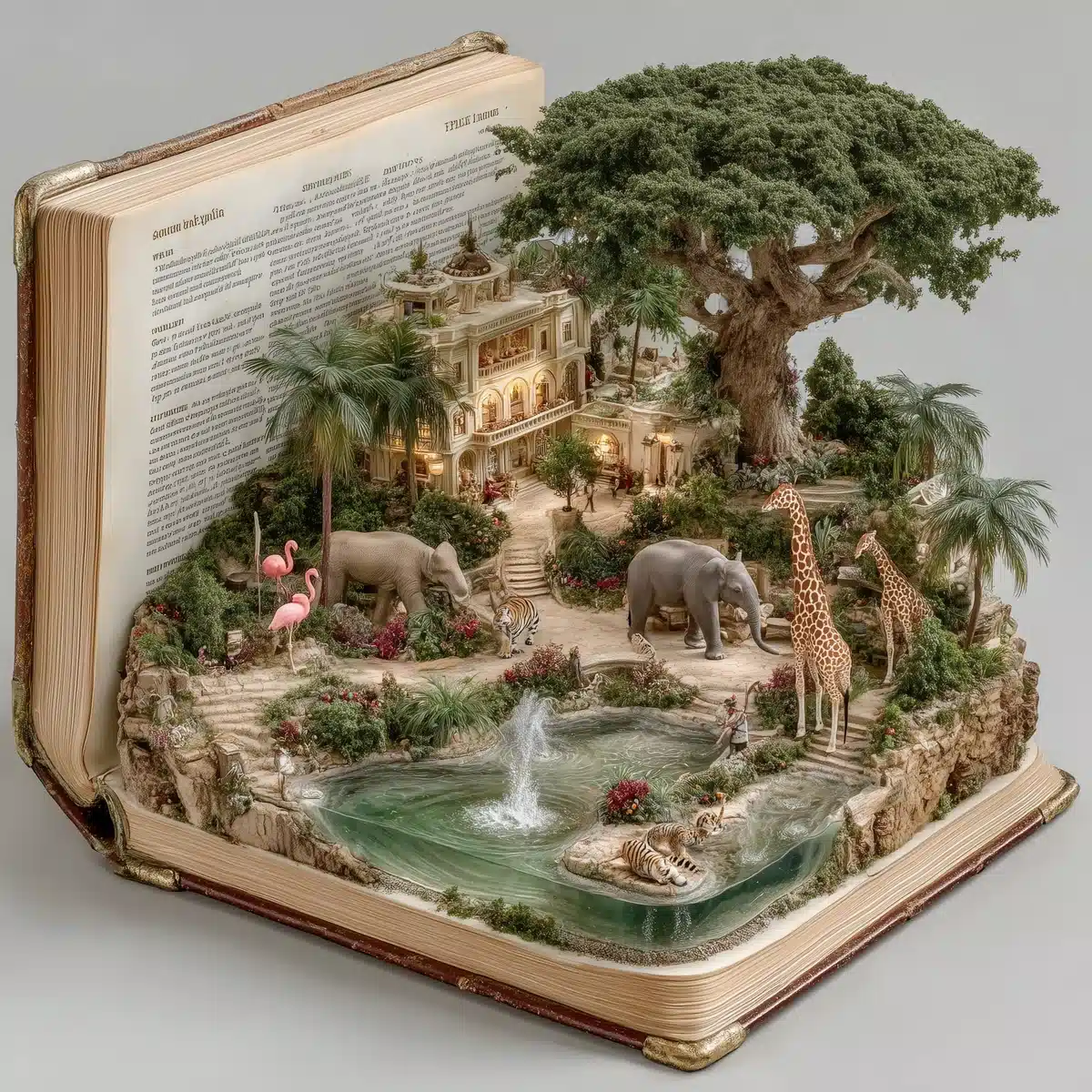 Miniature Zoo in Hyper-Realism