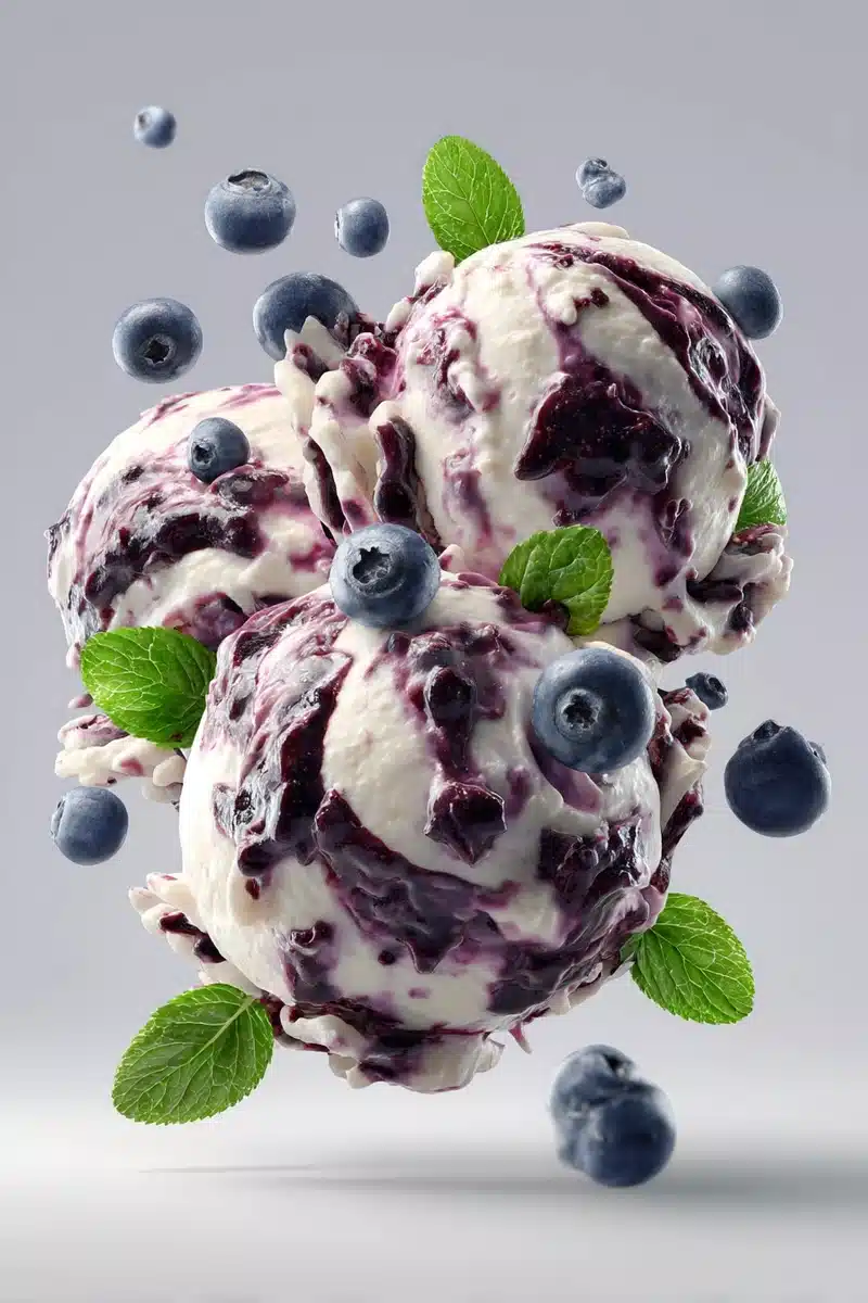 Realistic Ice Cream Poster