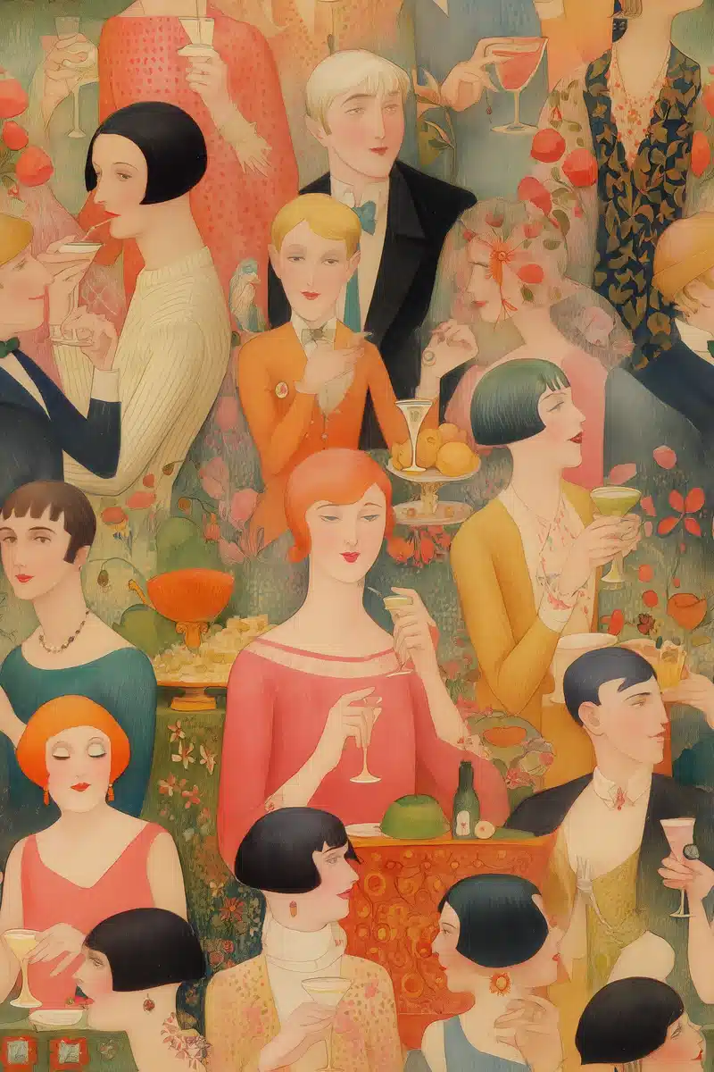 1920s French Illustration Style