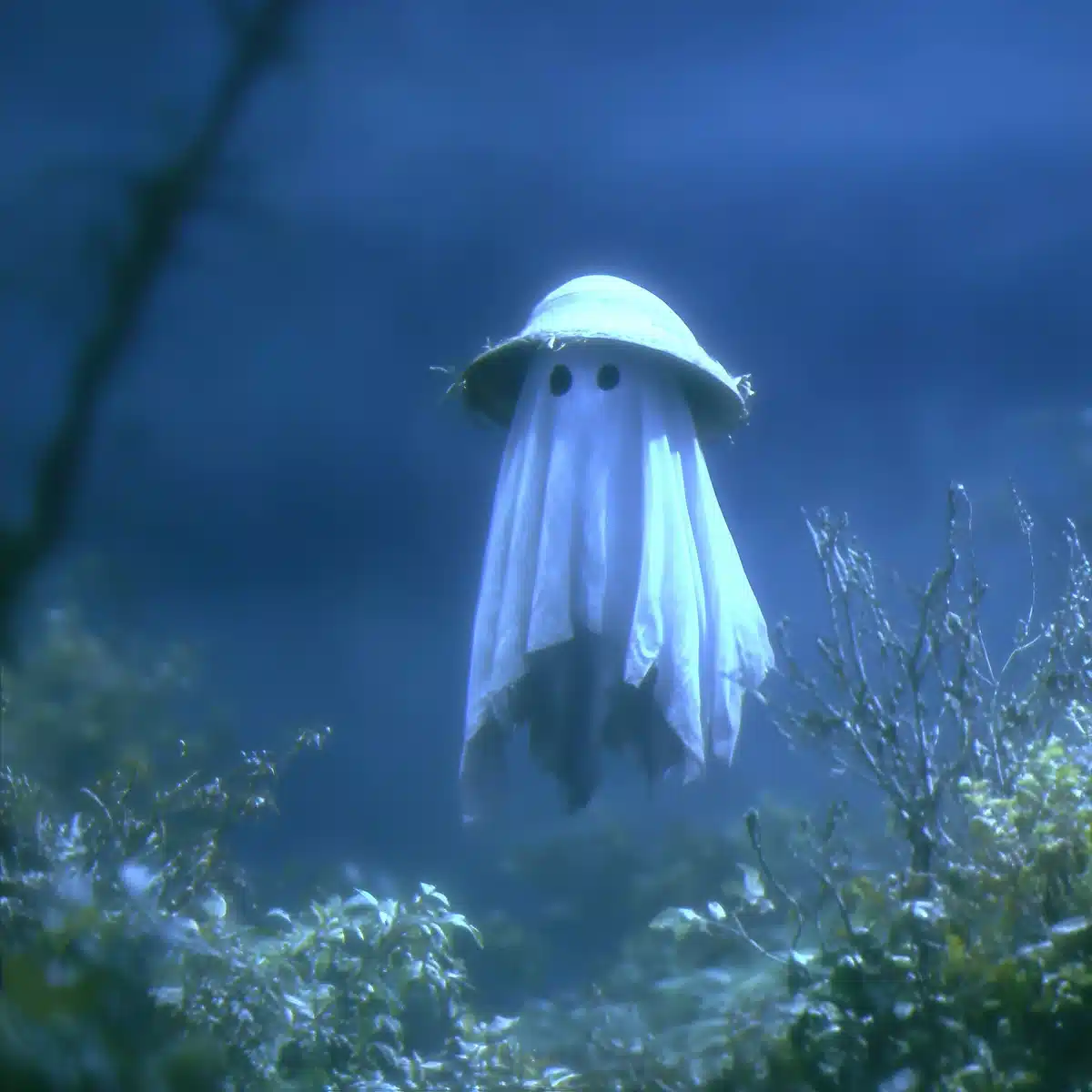 Ghostly Figure in Surrealism