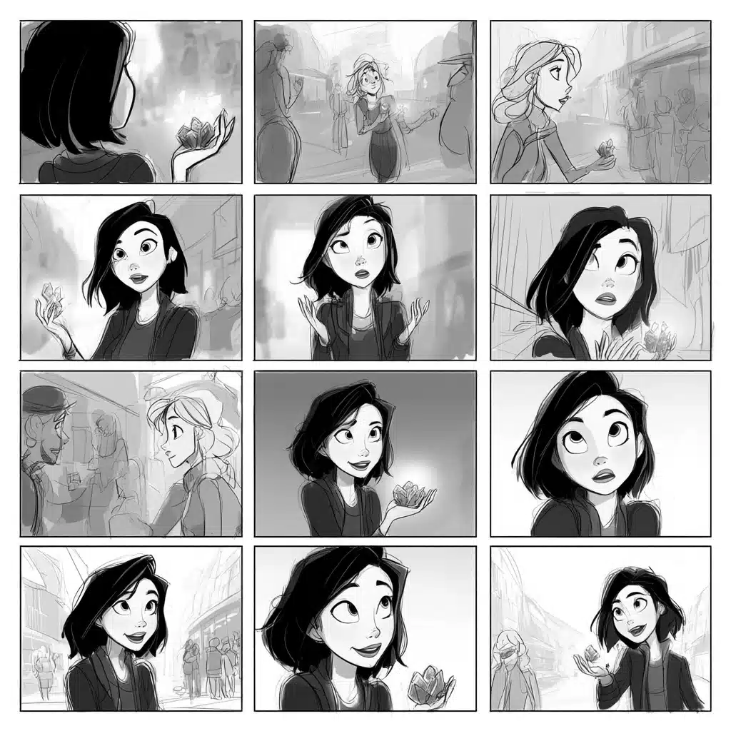 Minimalist Black and White Animation