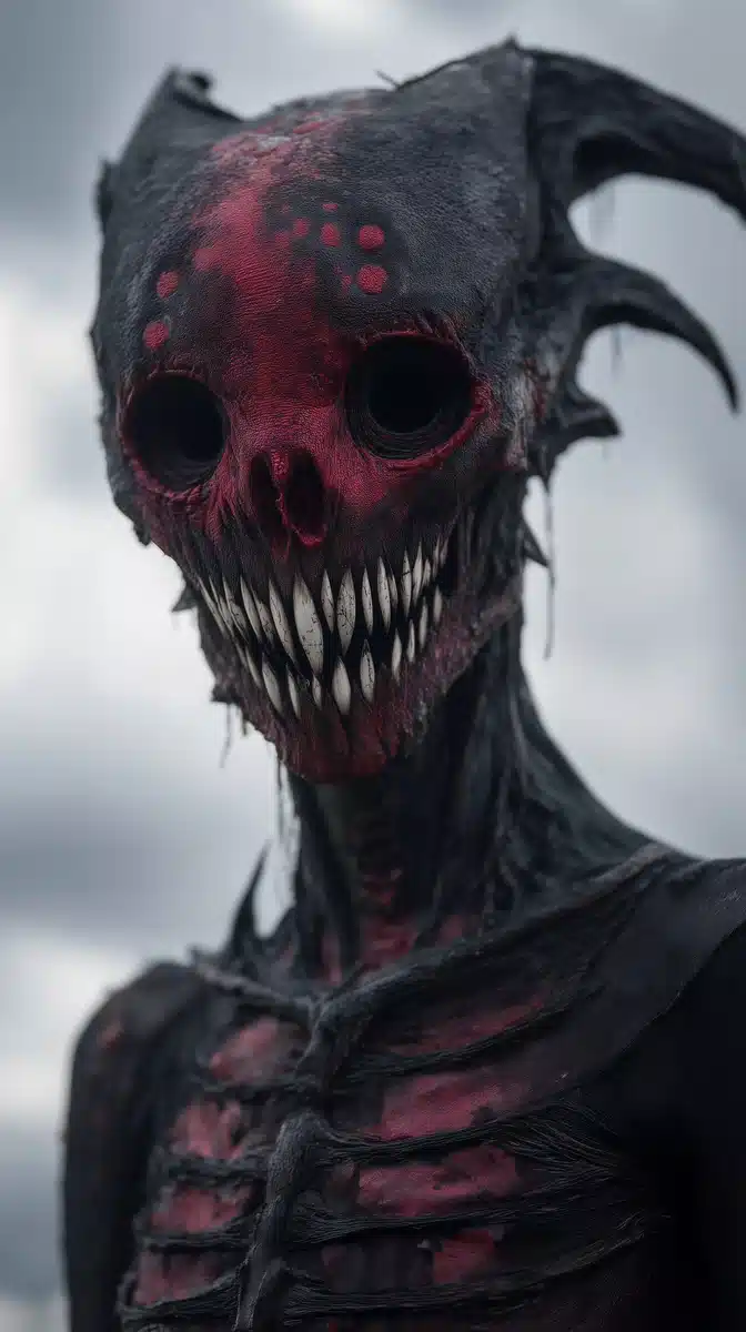 Realistic Alien Horror Portrait