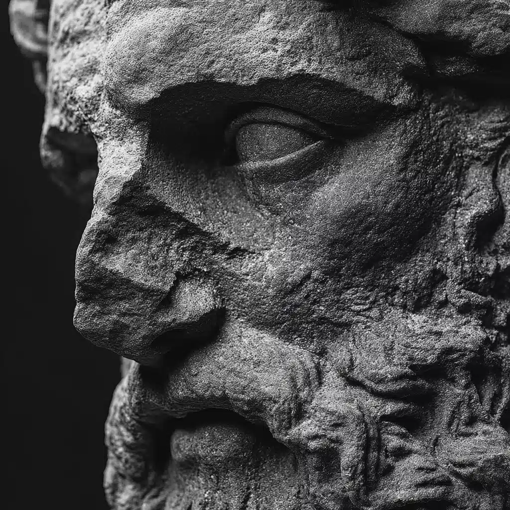 Zeus Stone Sculpture Portrait