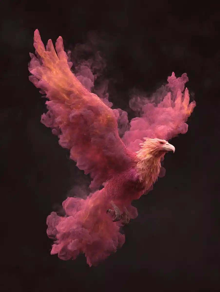 Phoenix Rising Digital Painting