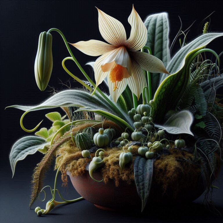 Realistic 3D Model of Rare Plant