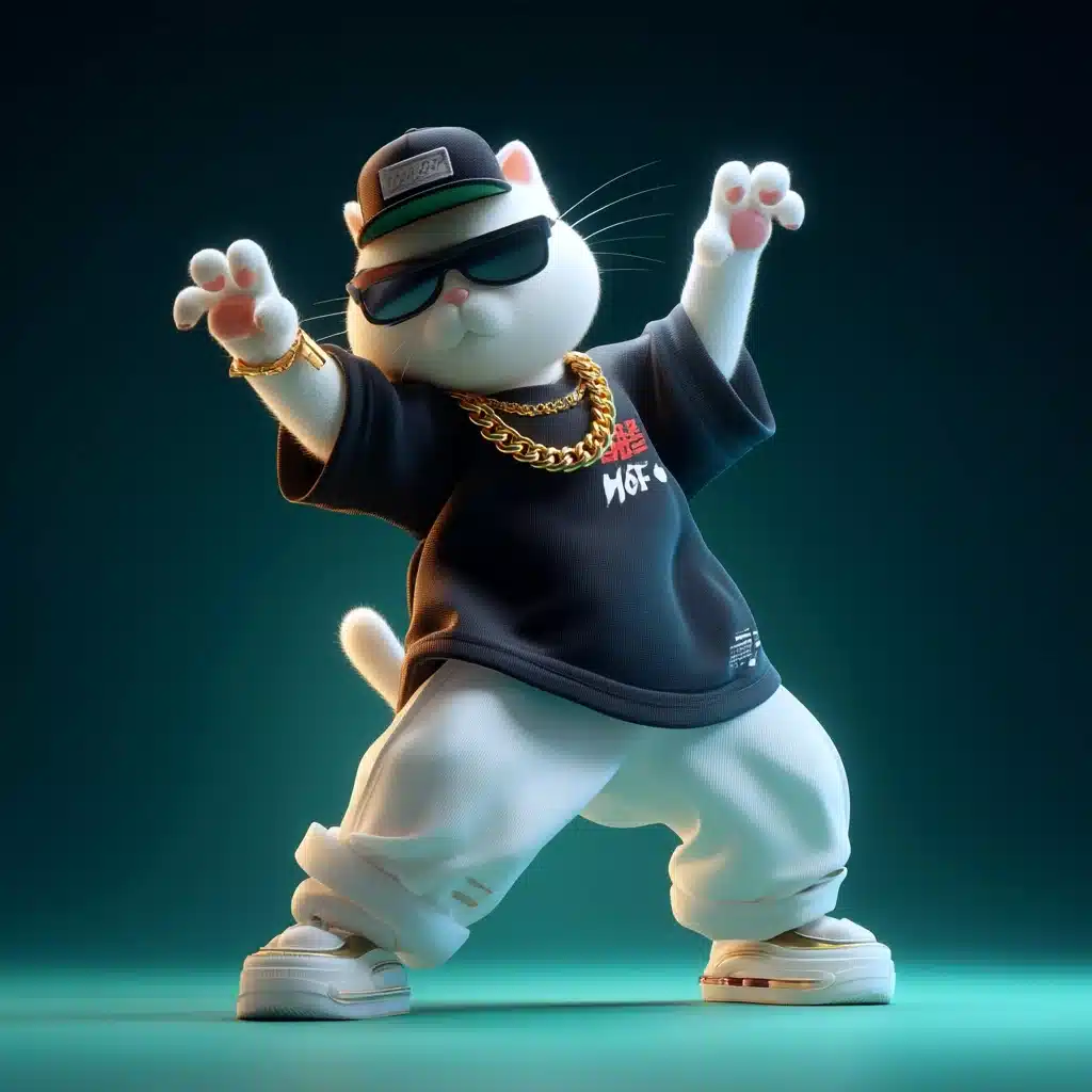 Hip-Hop Cat Street Dance