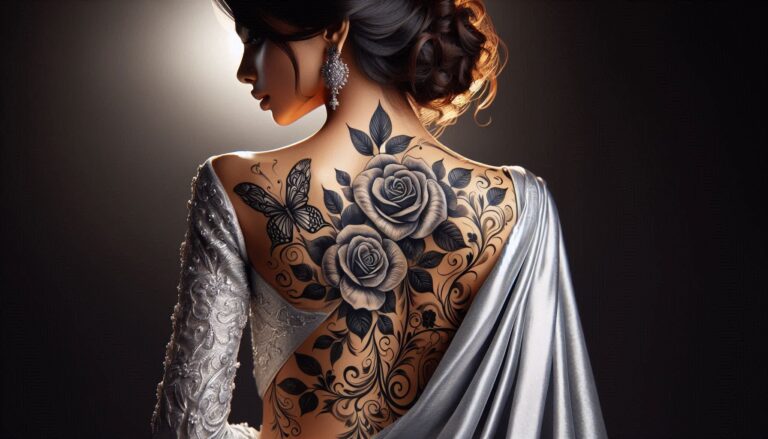 Bengali Bride in Silver Wedding Sari Studio Portrait