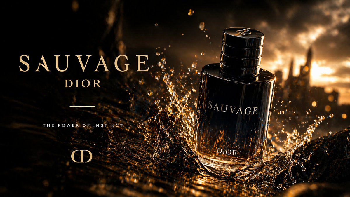 Sauvage Dark Luxury Fragrance Ad