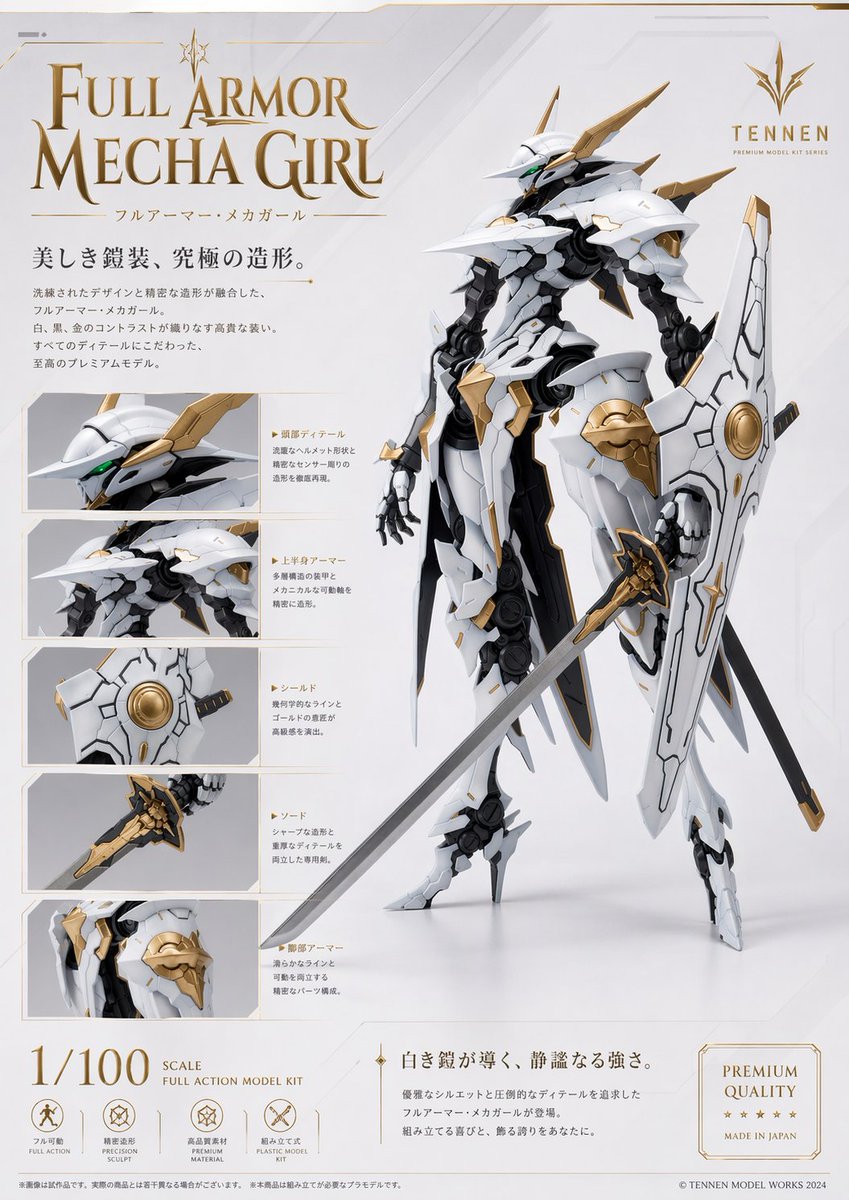 Premium Full Armor Mecha Girl Kit