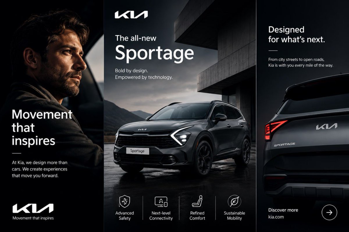 Kia Sportage Dark Luxury SUV Launch