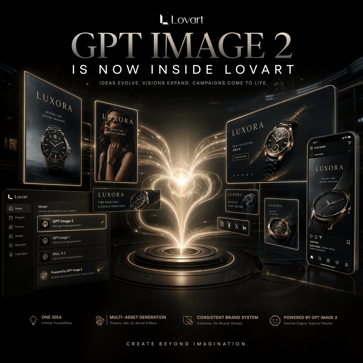 Lovart Unveils GPT Image Two Luxury