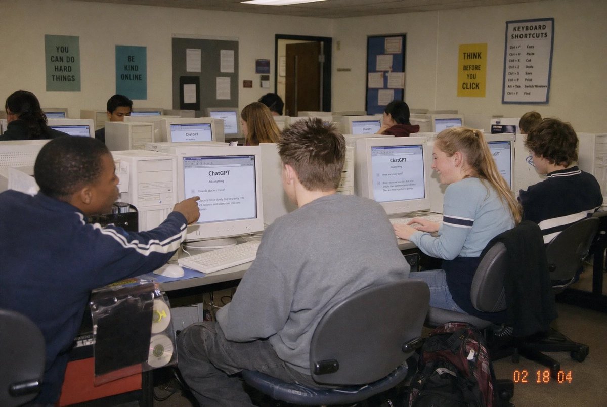Retro Computer Lab with ChatGPT
