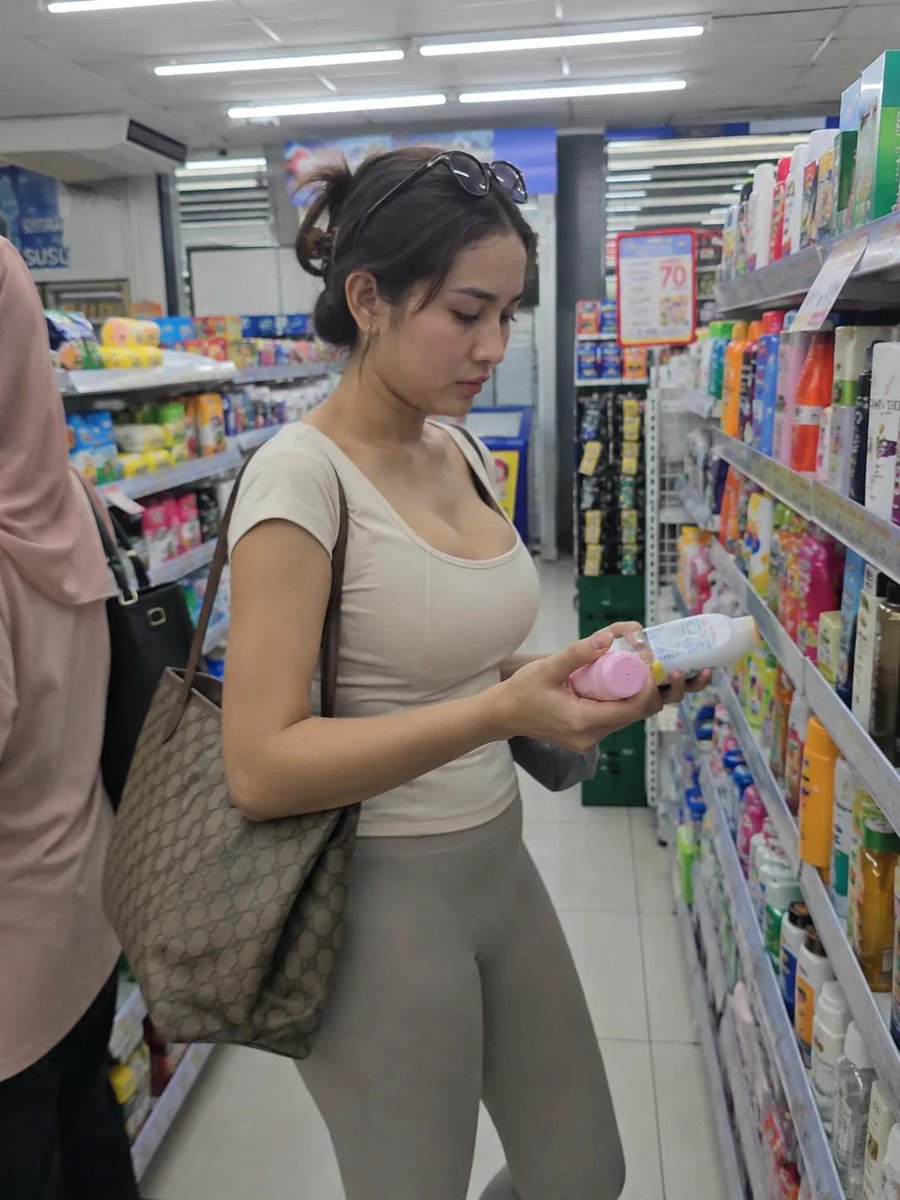 Convenience Store Shopping Moment