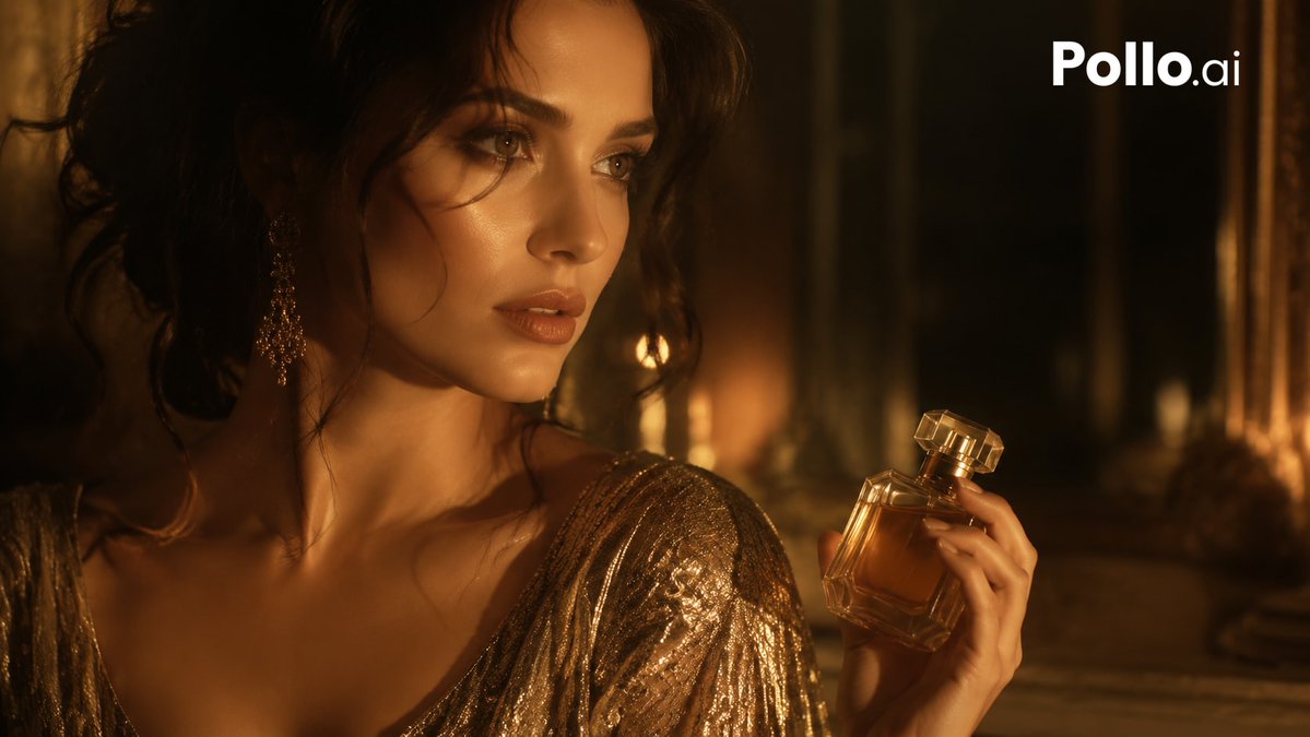 Cinematic Luxury Perfume Candlelight Ad