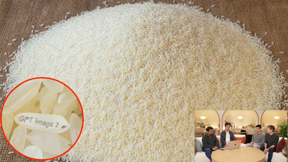 Rice Grain Macro Easter Egg