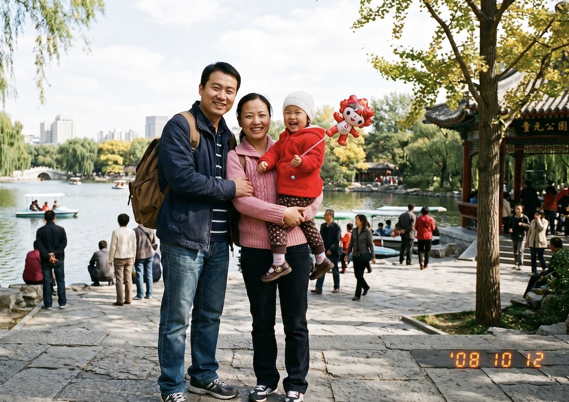 Family Day at Beijing Lakeside Park