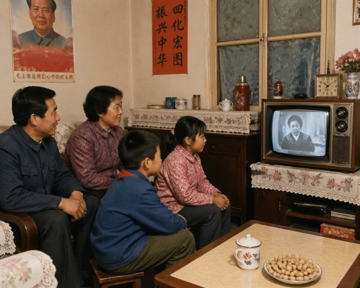Nostalgic 1980s Chinese Family TV