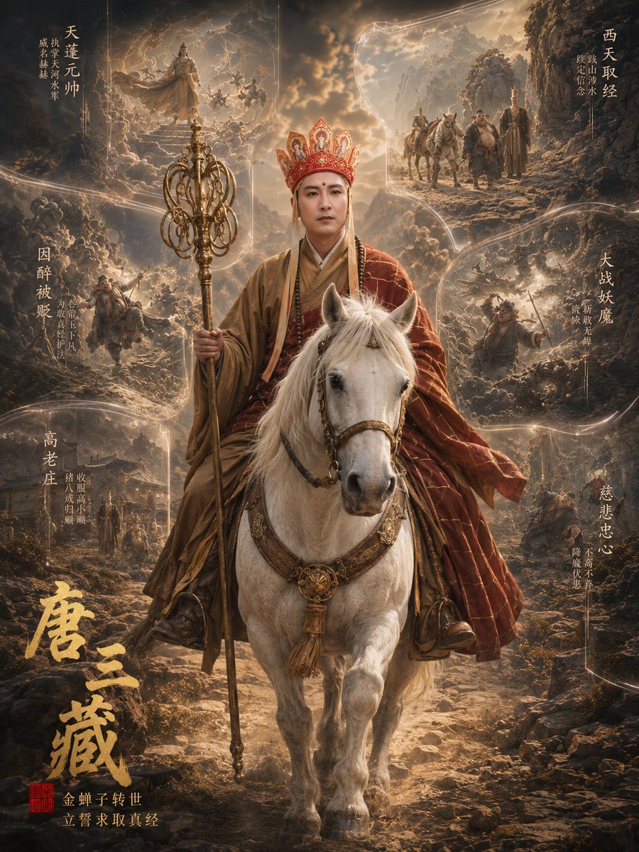 Holy Monk Western Return Poster