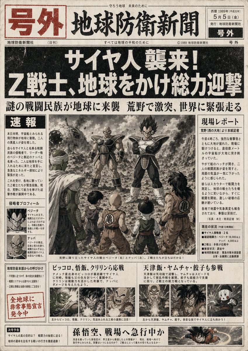 Saiyan Invasion Extra Edition