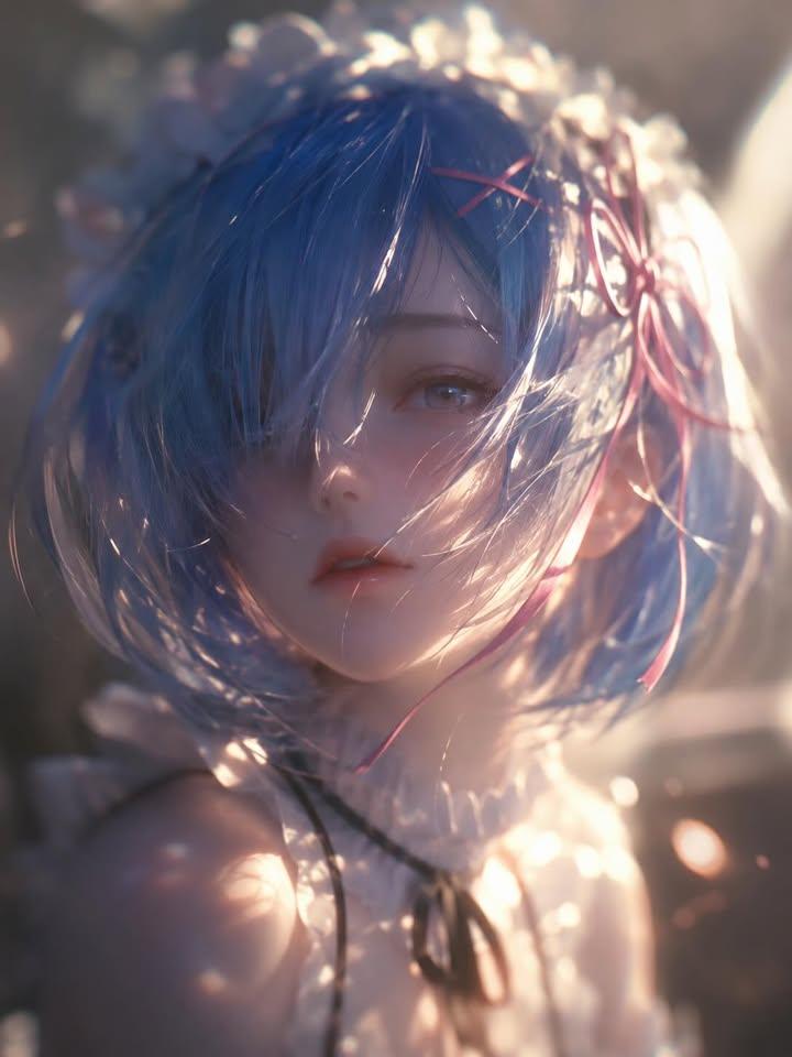 Dreamy Soft-Focus Ethereal Portrait