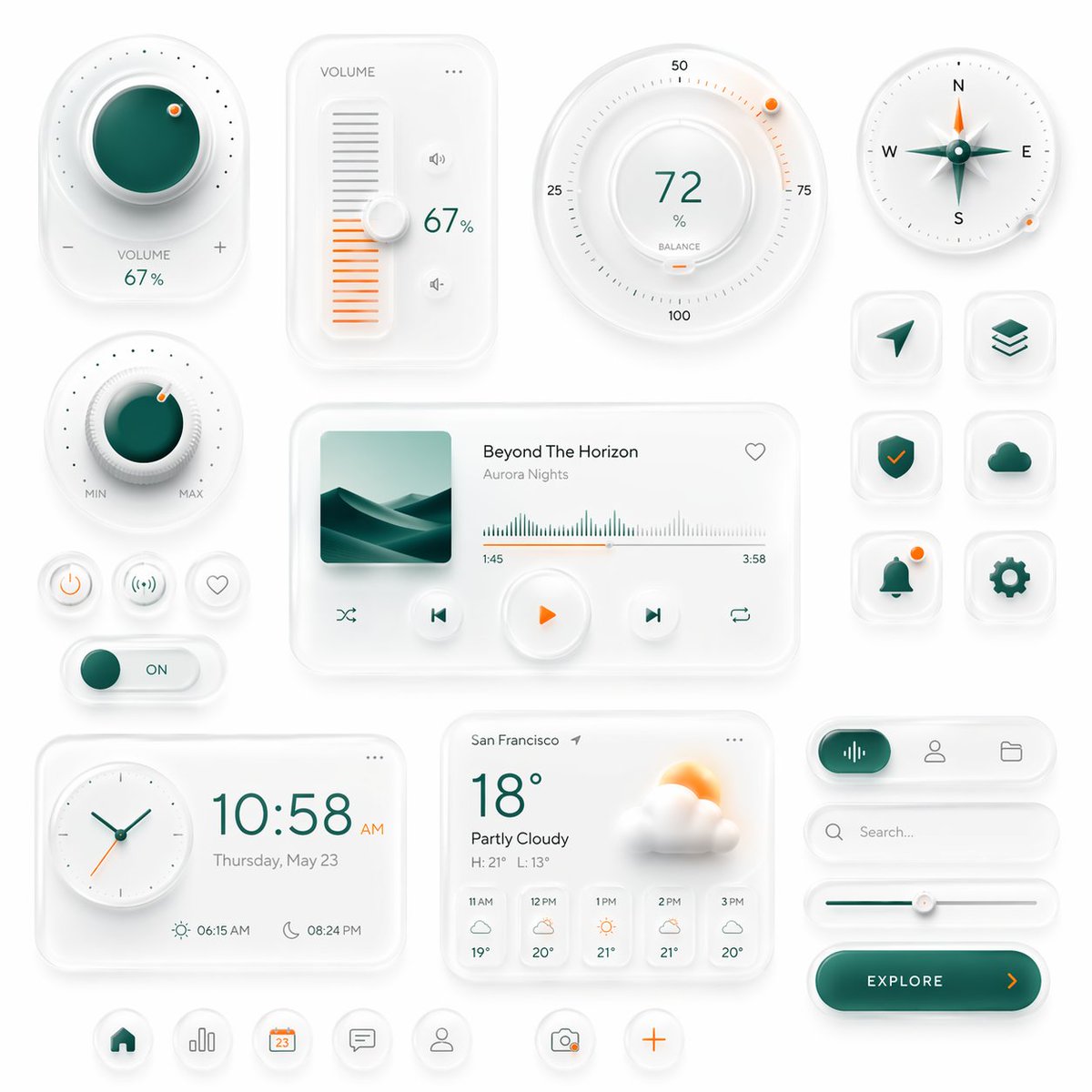 Premium Smart Home UI Kit