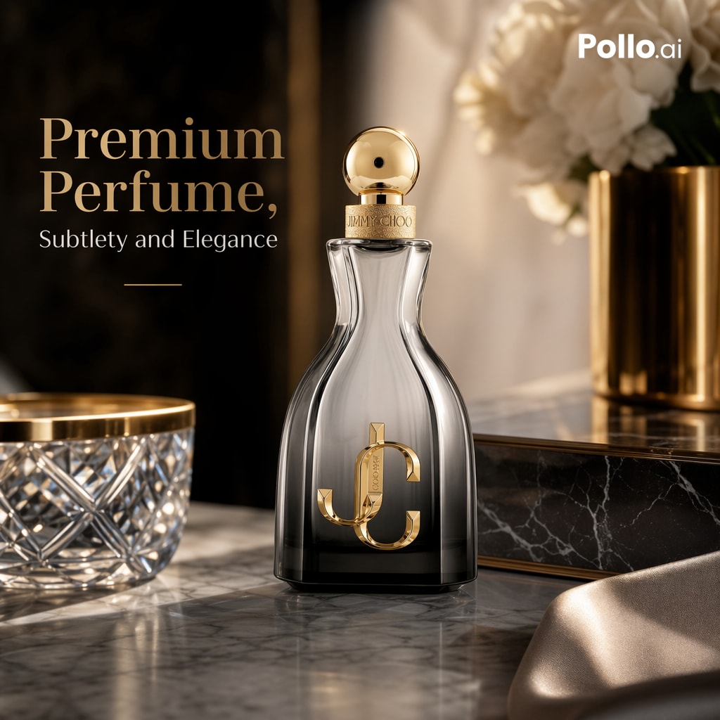 Luxury Perfume Ad Campaign