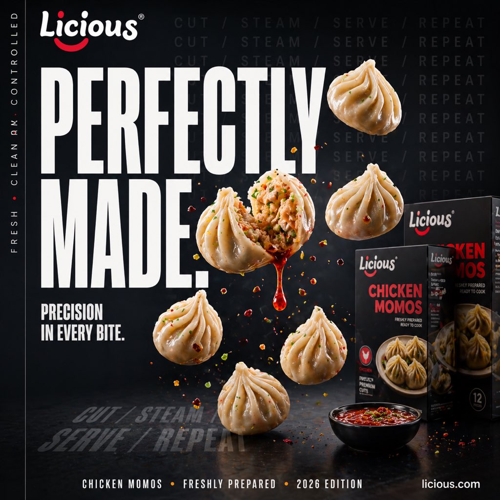 Hyper-realistic Street Food Poster