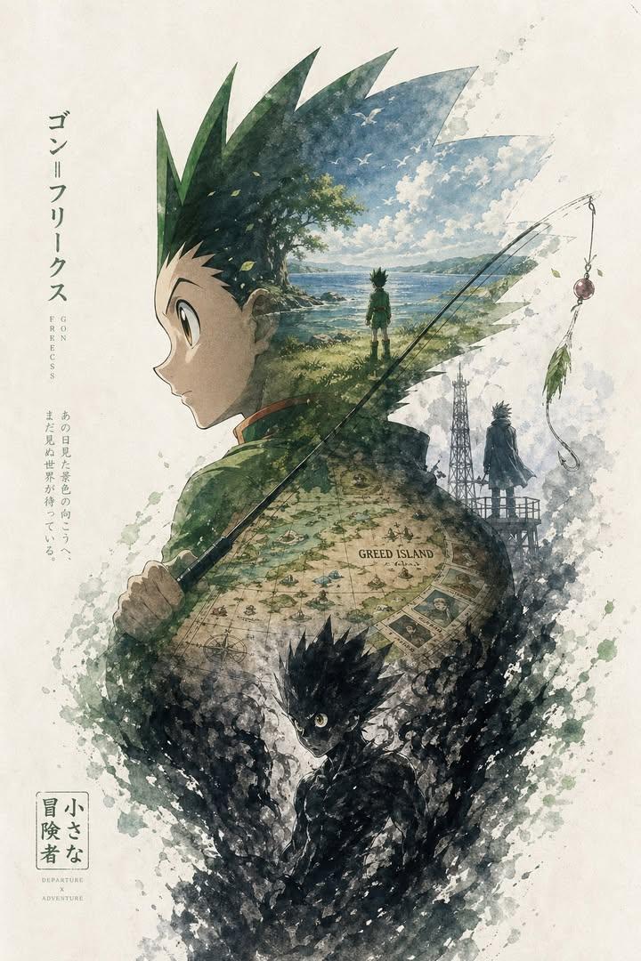 Epic Silhouette Narrative Poster Art