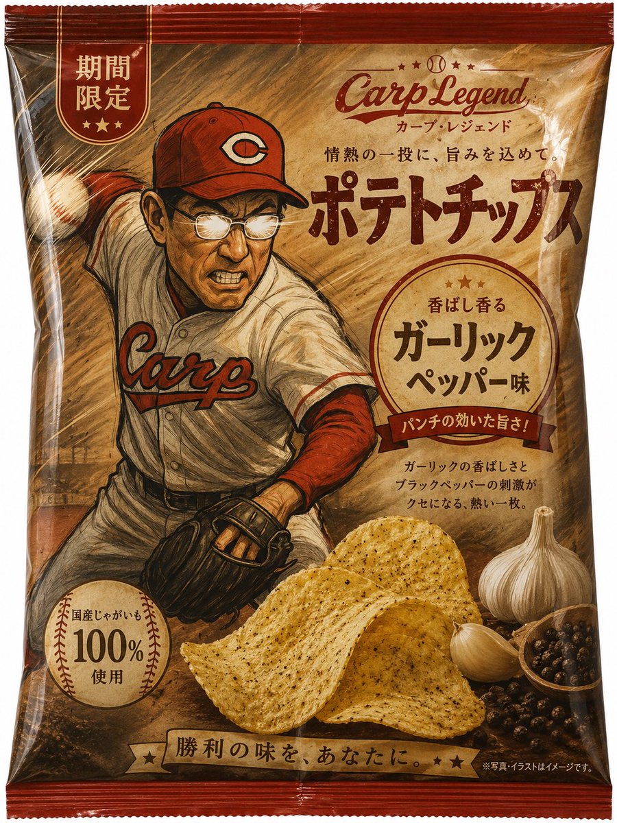Vintage Baseball Chips Package