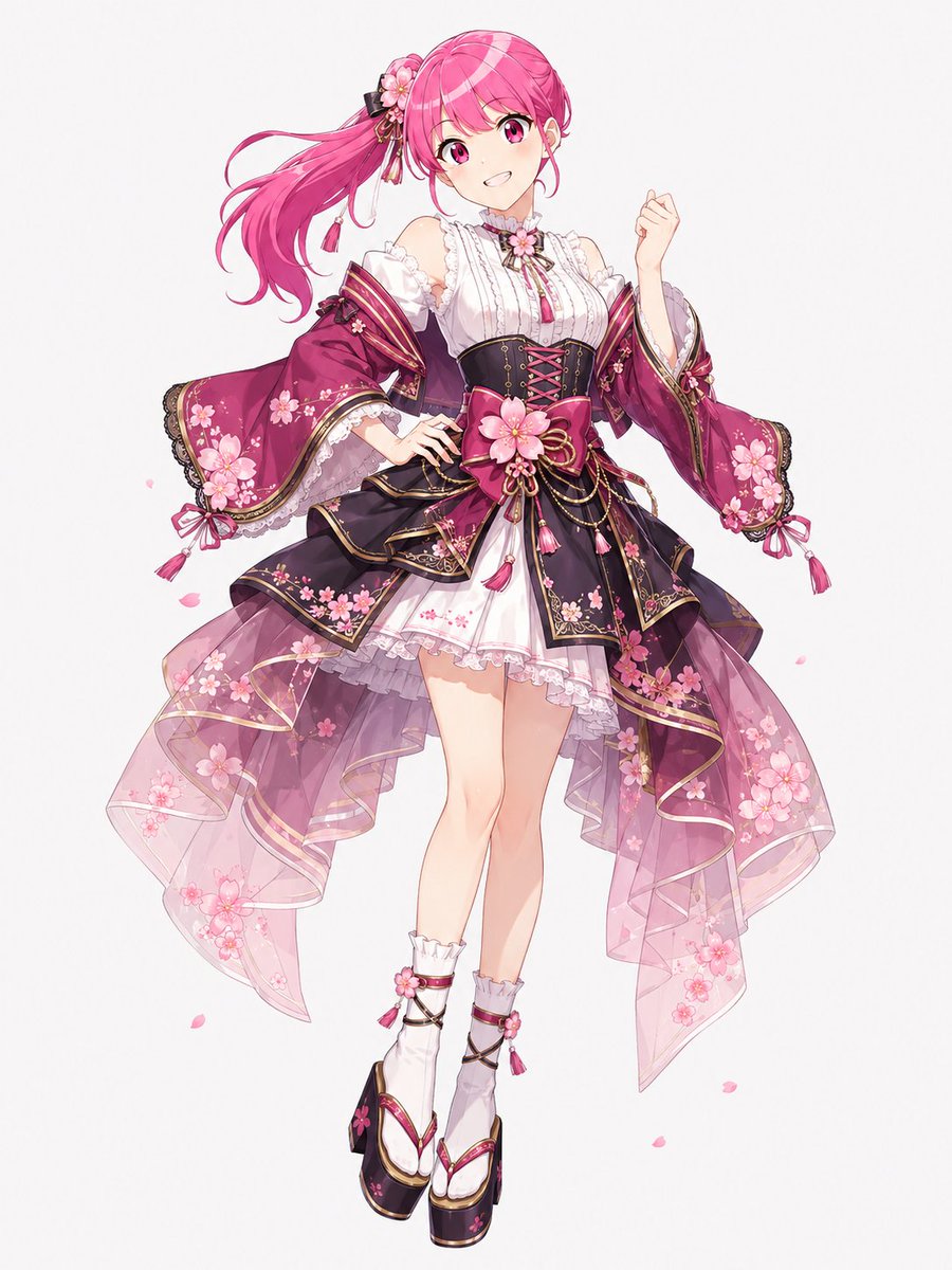 Sakura Idol Character Design