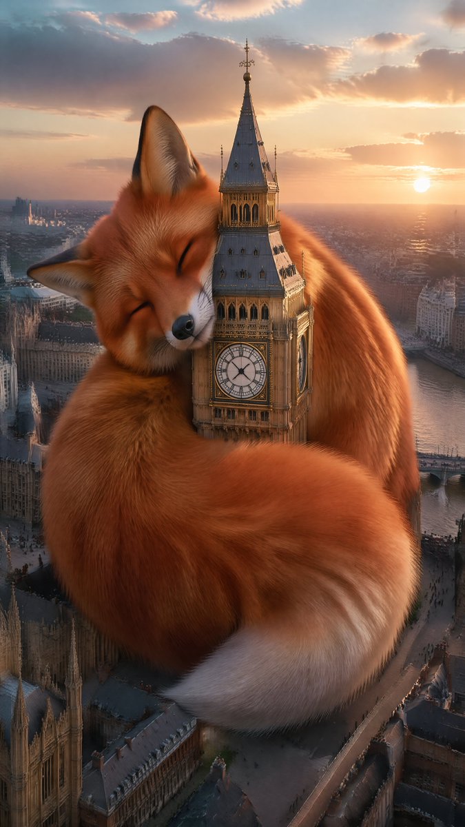 Giant Cute Cat in London