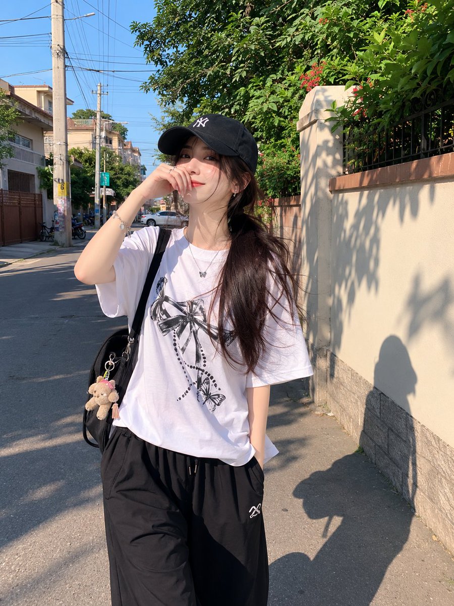 Sunny Alley Candid Moment