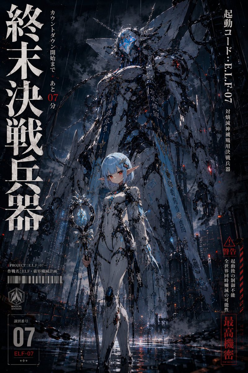 Legendary Robot Anime Key Visual