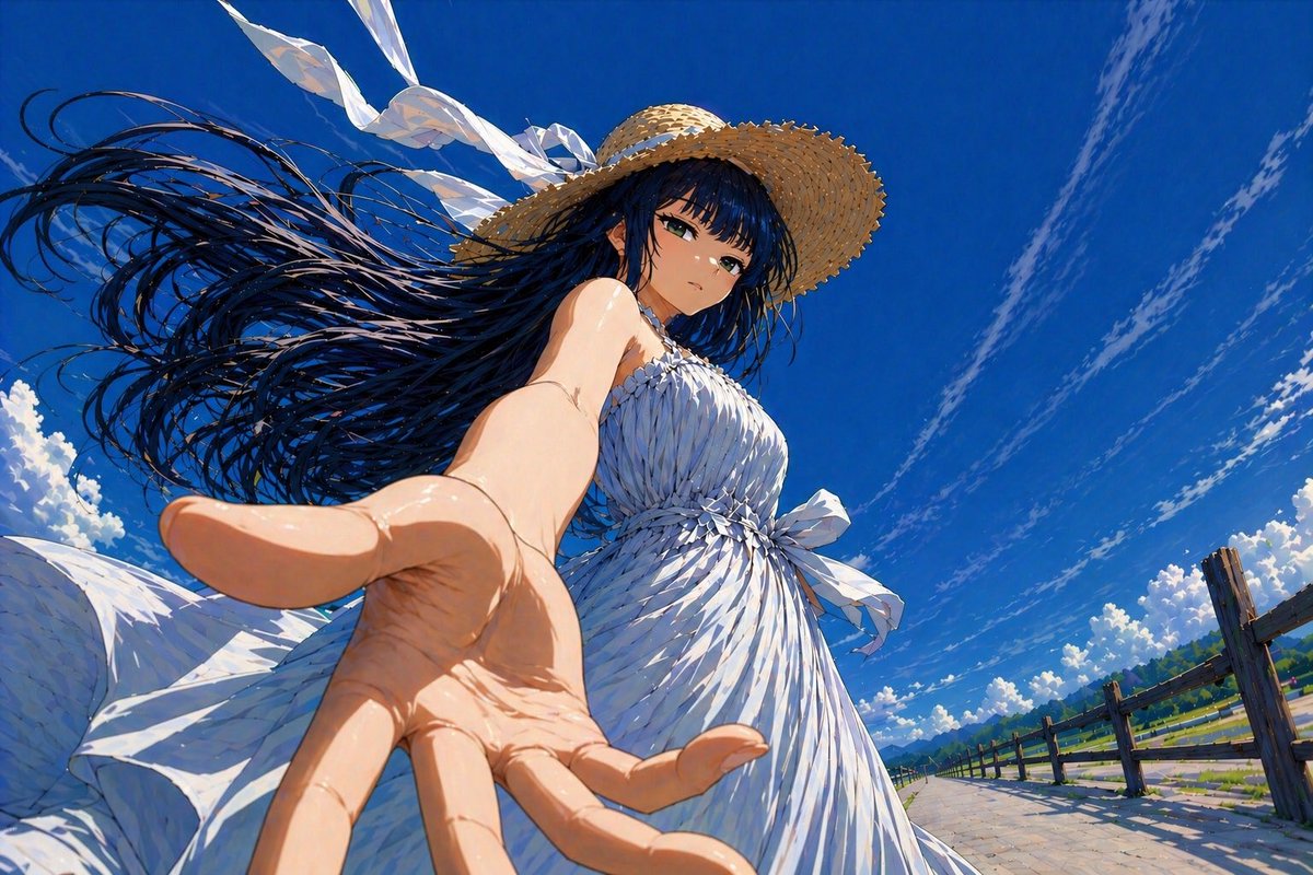 Summer Hand Invitation