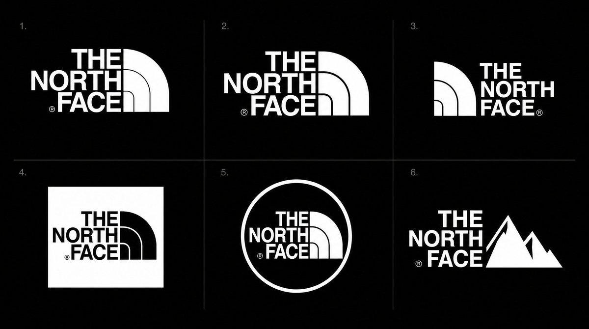 Six Logo Variations Exploration