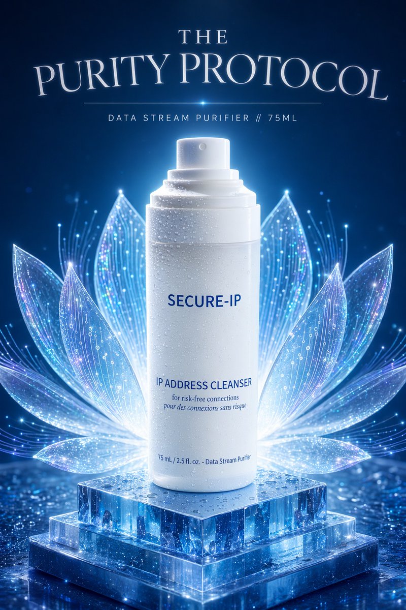 Cyber Lotus Skin Purifier Ad