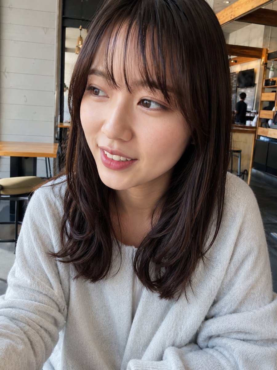 Cafe Portrait With Privacy Block