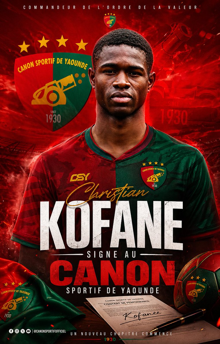 Canon Yaounde Star Signing Revealed