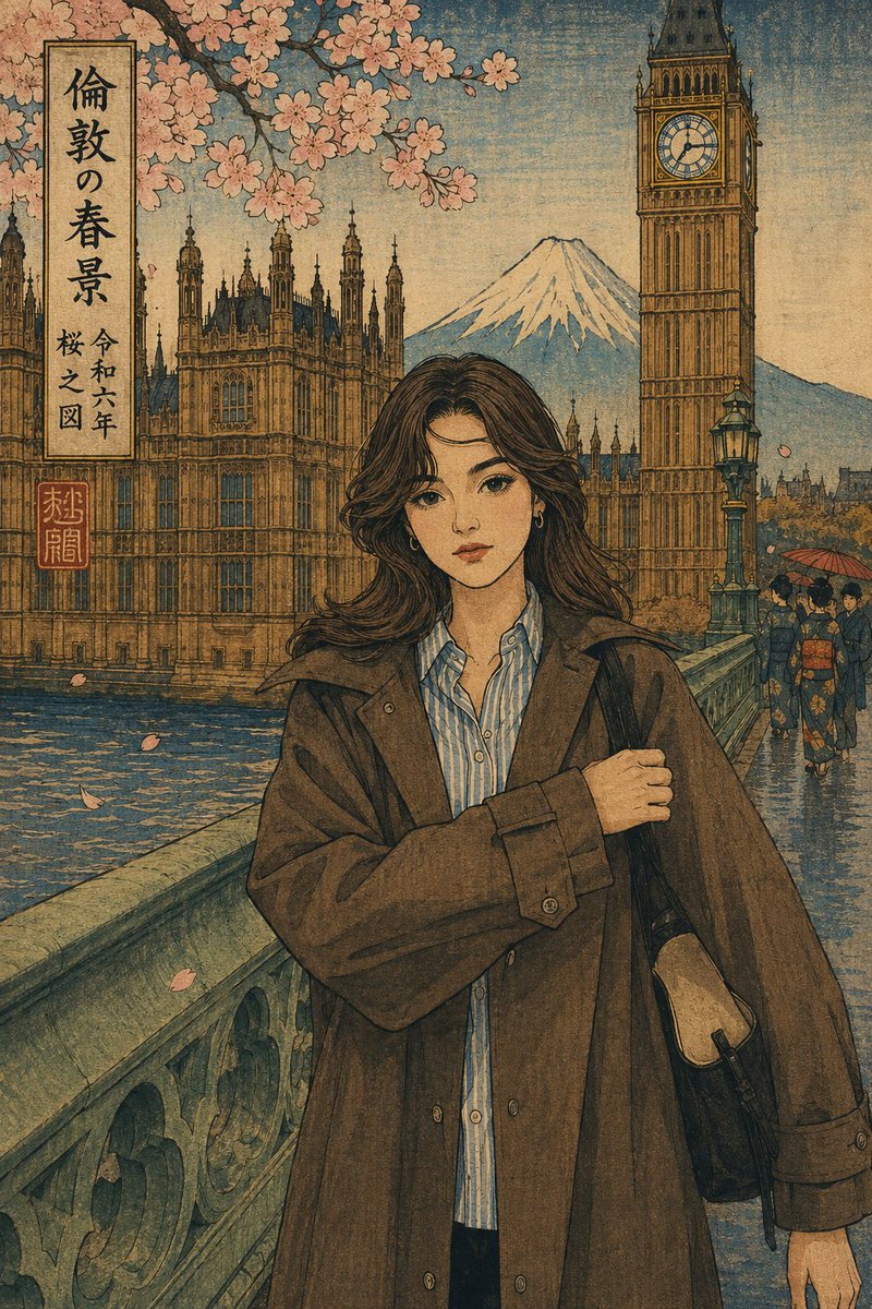 Ukiyo-e Portrait Style