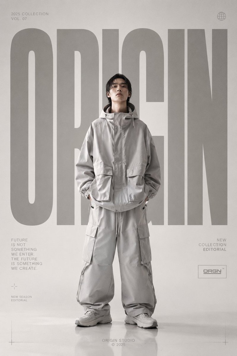 Luxury Fashion Editorial Poster