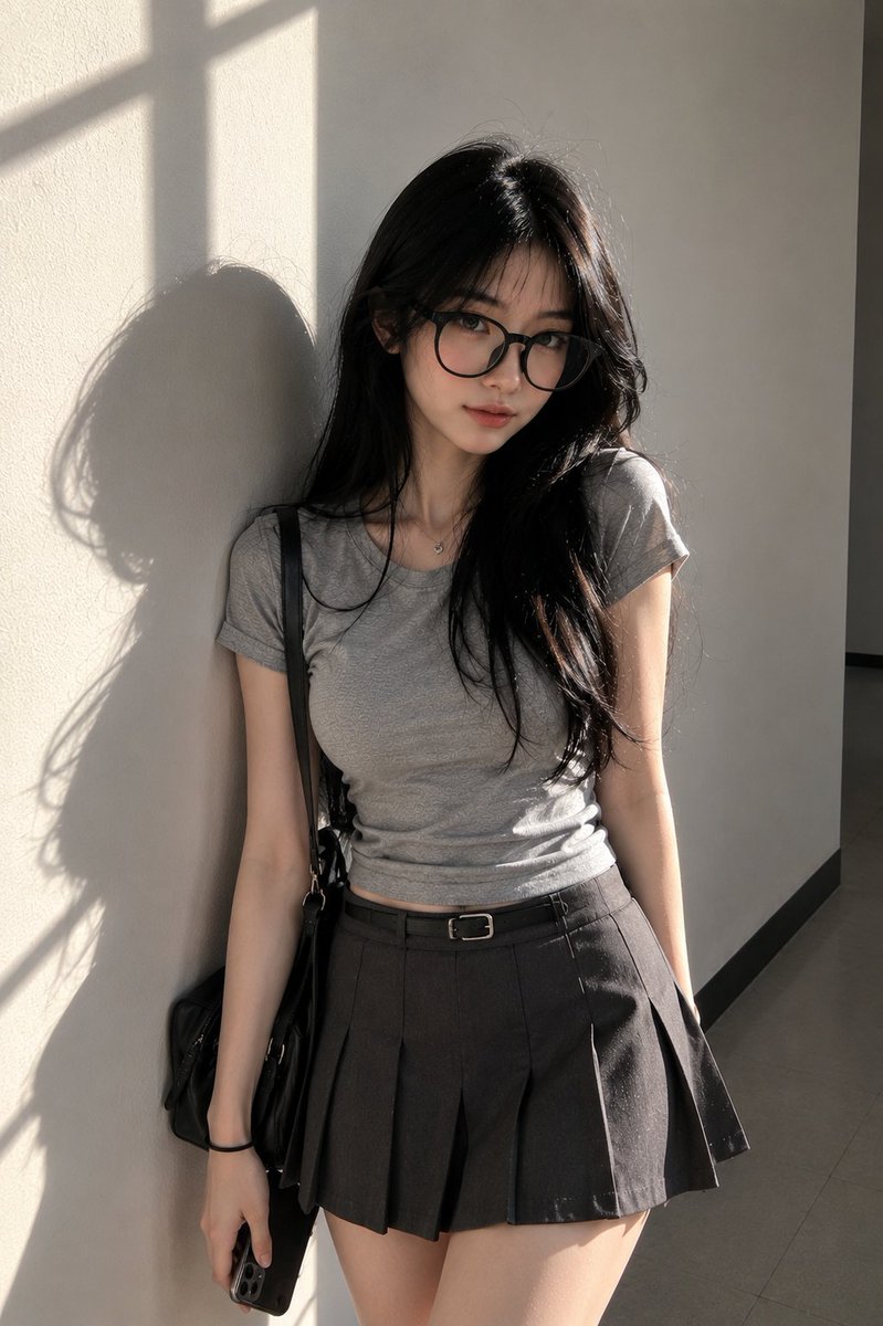 Realistic Classroom Portrait Late Afternoon
