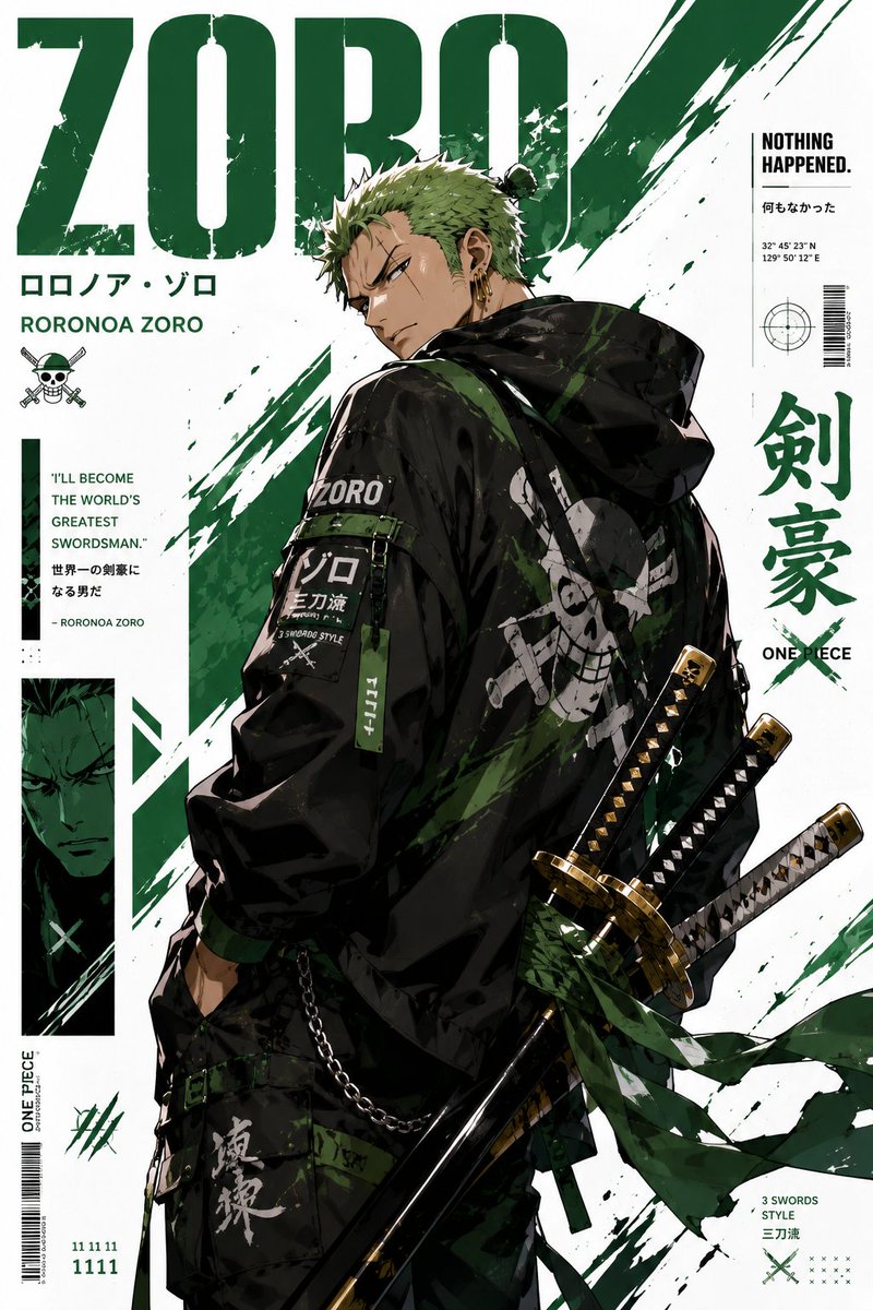 Anime Streetwear Poster Art