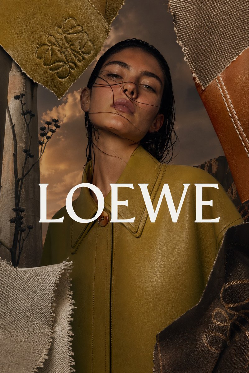 LOEWE Leather Fashion Editorial