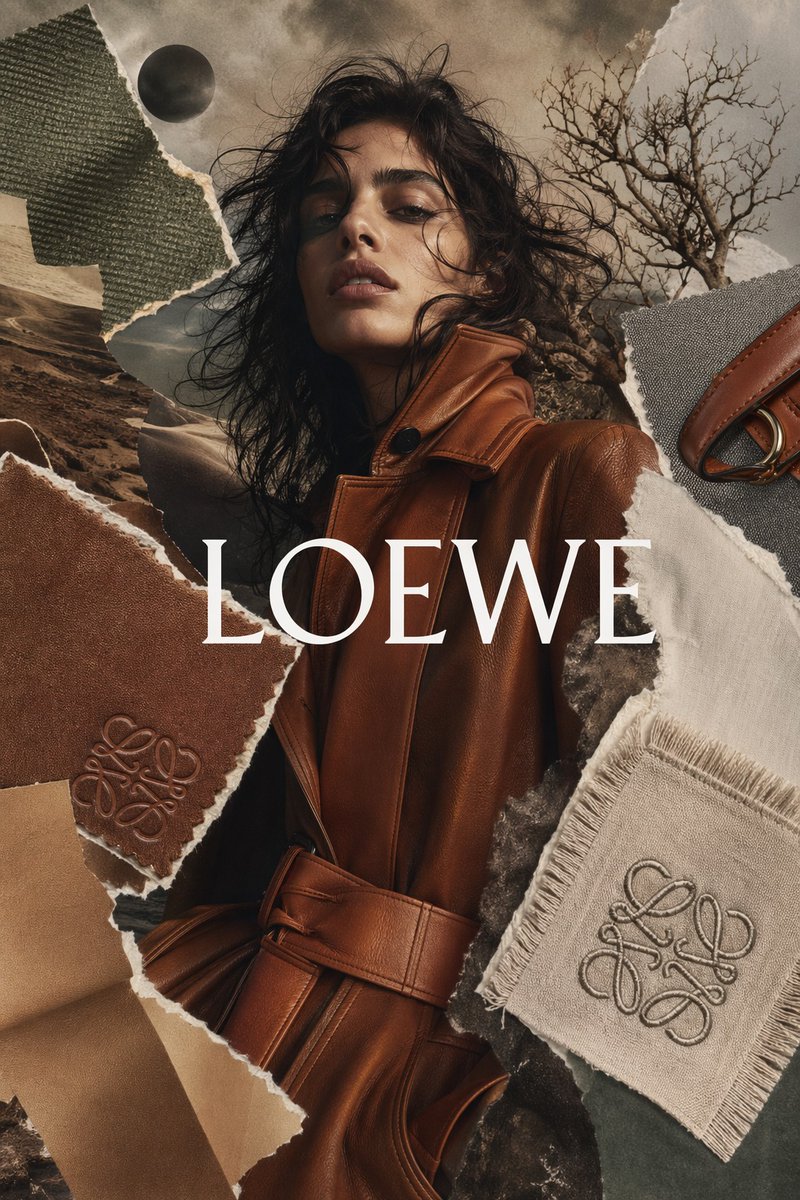 Luxury Fashion Collage Poster