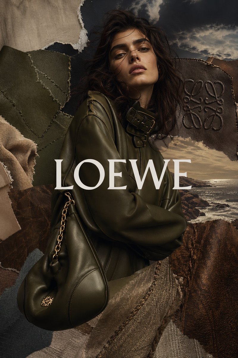 Loewe Coastal Leather Collage Editorial
